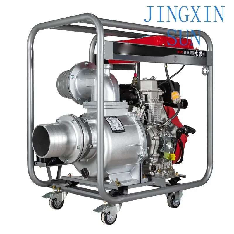 Diesel Engine Water Pump 2 / 3/ 4 /6 Inch Outdoor Flood Control Emergency Rescue Repair and Small Water Pump