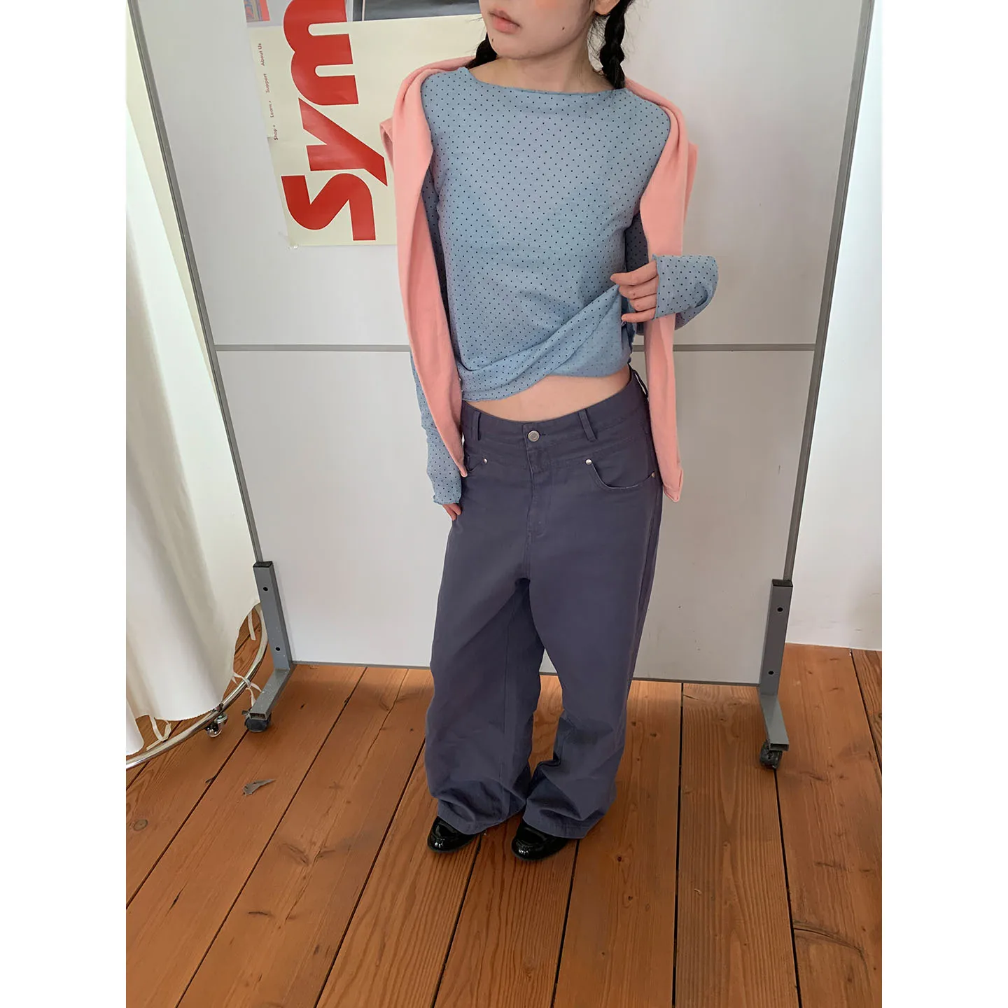 

Винтажные прямые повседневные брюки для женщин: свободные, широкие, стройнящие, рабочие, из плотной, но легкой ткани, комфортного кроя