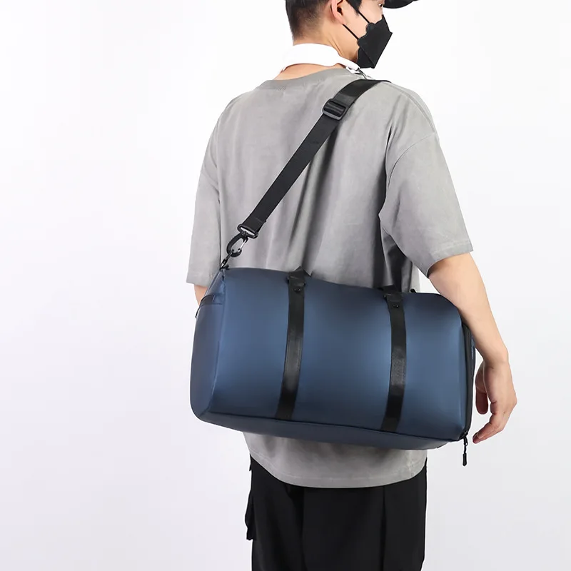 New large-capacity portable hand-held travel bag men's outdoor leisure sports backpack trend simple luggage storage bag