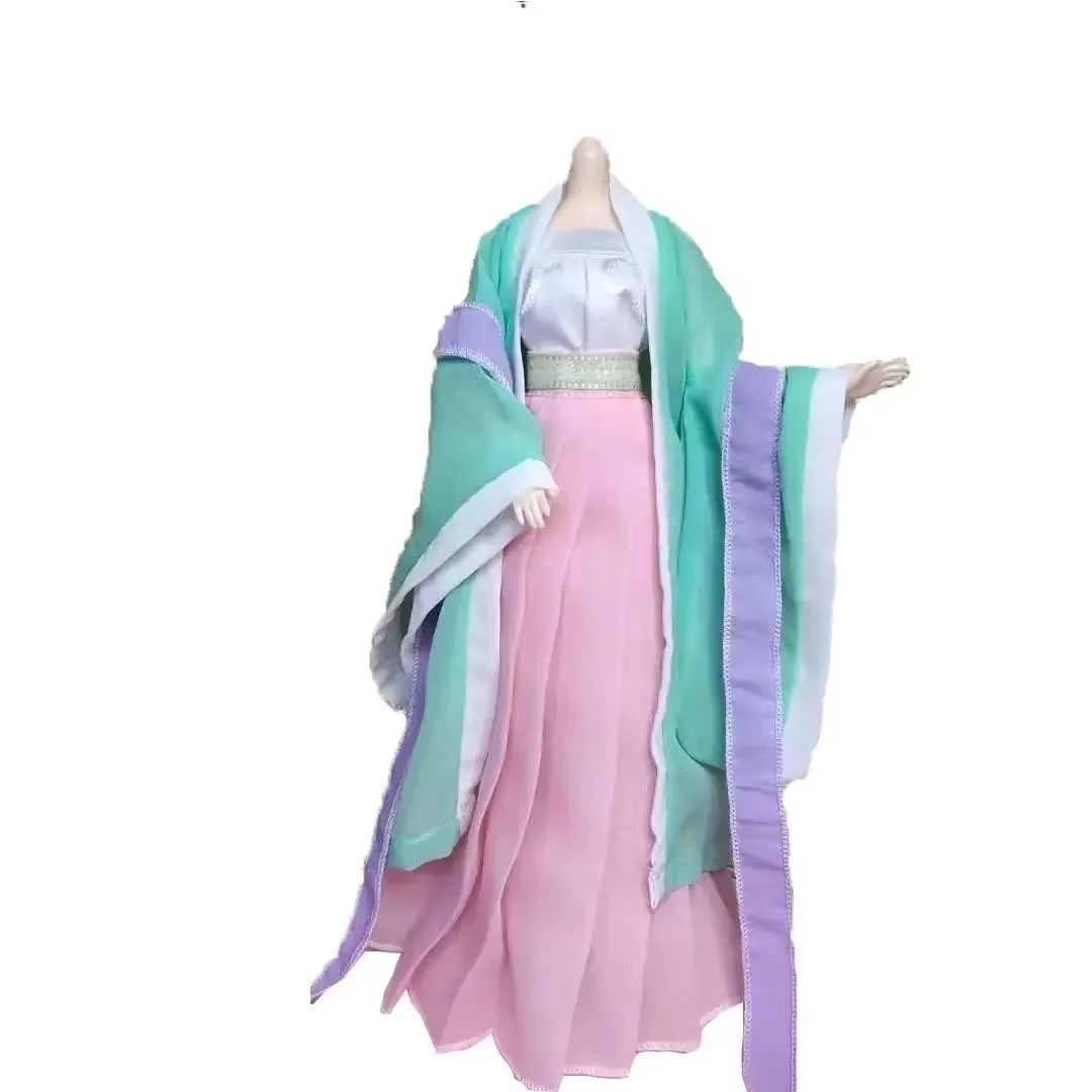 (Customized) 1/6 Doll\'s Clothes for 30cm Female Bjd Doll Toy Ancient Chinese Style Clothing Dress Up Doll Accessories,no Doll