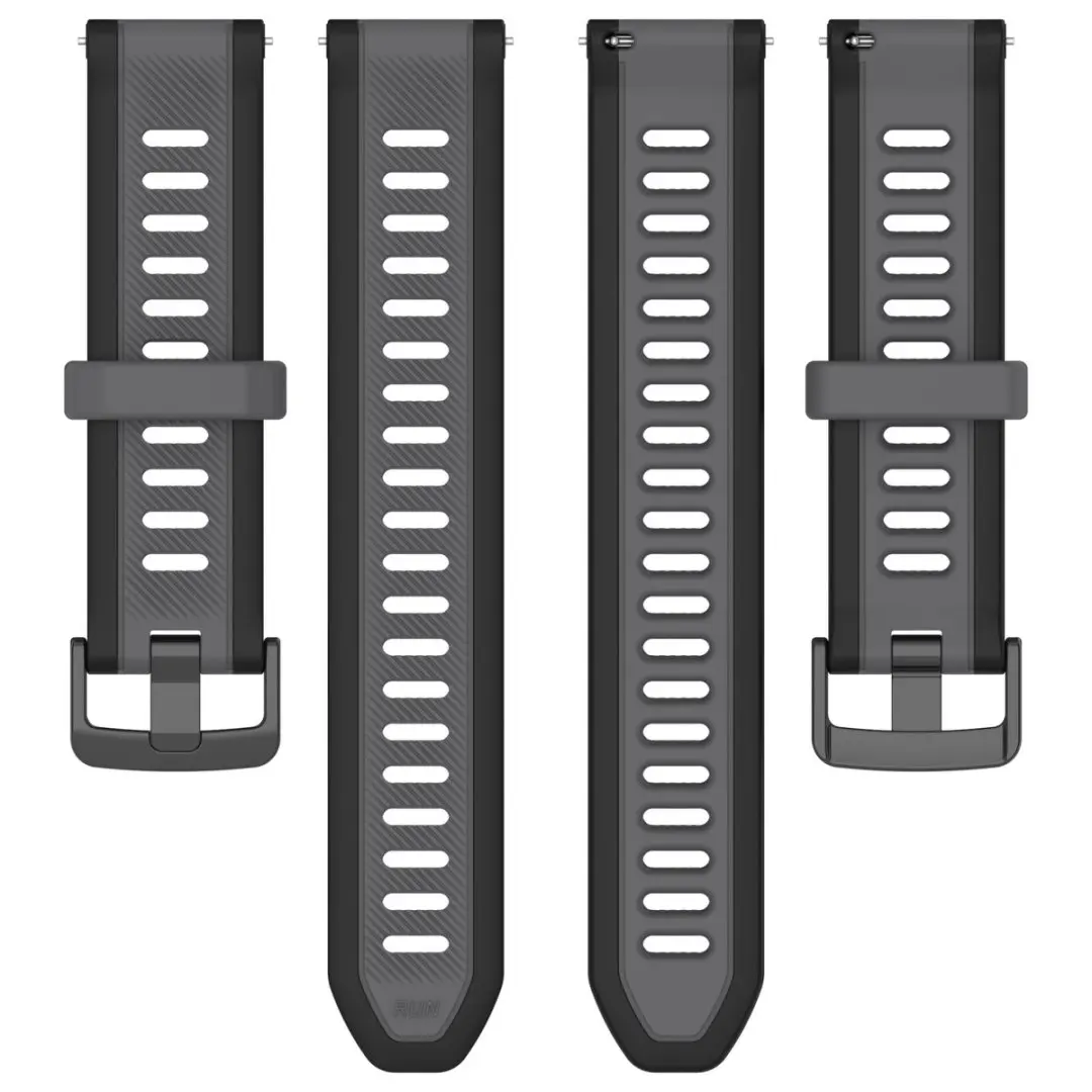 20 مللي متر استبدال الرياضة سيليكون حزام لساعة سامسونج جالاكسي نشط 2 ساعة 4 5 6 7 FE 40 44 ساعة 4 6 الكلاسيكية ساعة 5Pro