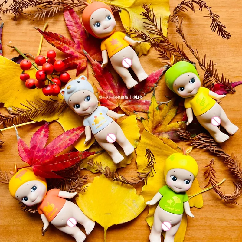 

New Original Sonny Angel Harvest Series Mini Figure Blind Boxes Cute High Quality Handmade Desktop Mini Model Birthday Kid Gift