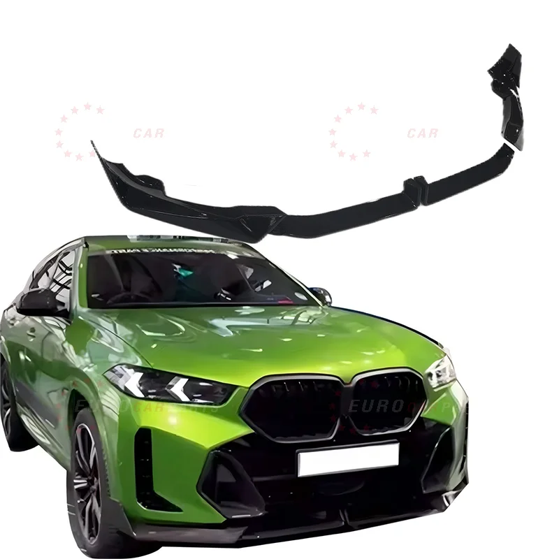 M Performance 1vs1 Sport Style Front Lip For Bmw X6 G06 Lci Car Bumper Splitters and Corner Lips 2023year+