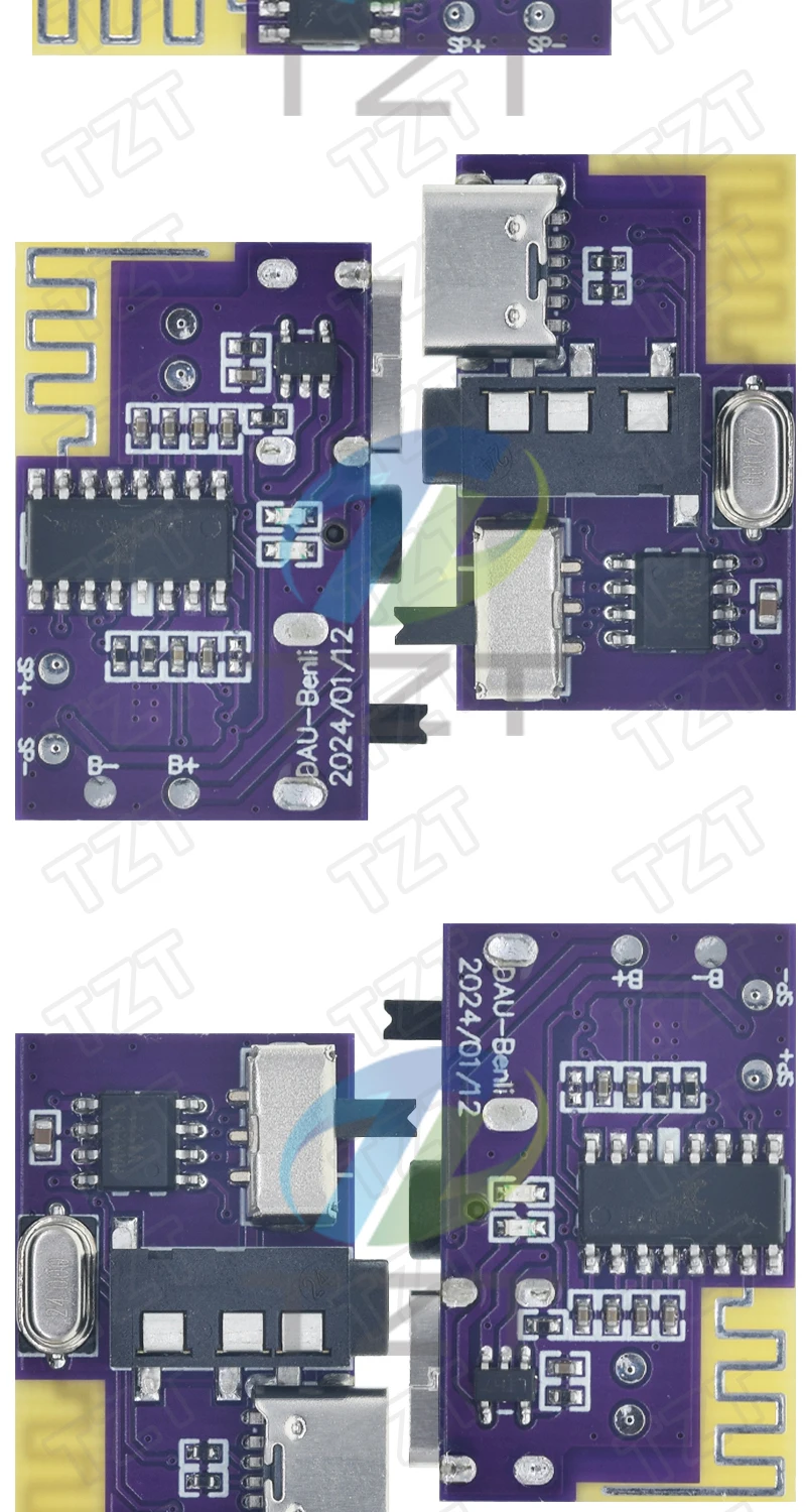 DC 3,5 V-5 V 5 W Bluetooth-kompatibel 5,4 Mono Verstärker Decoder = MP3 Player TWS 3,5mm AUX Modul Empfänger DIY Handgemachten Lautsprecher – Detail 4