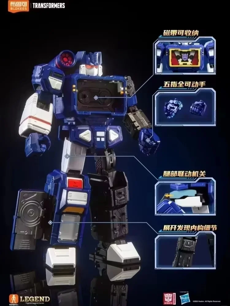 Blokees Legendary Edition Soundwave Toy Model Anime Collection Beeldje Op voorraad Actie Handgemaakte robotmodellen