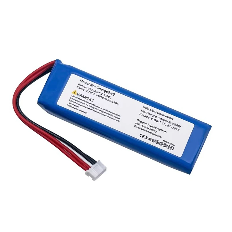 

GSP1029102 210SL 6000 мАч 3,7 В литиевый аккумулятор Charge2 + 2 динамика
