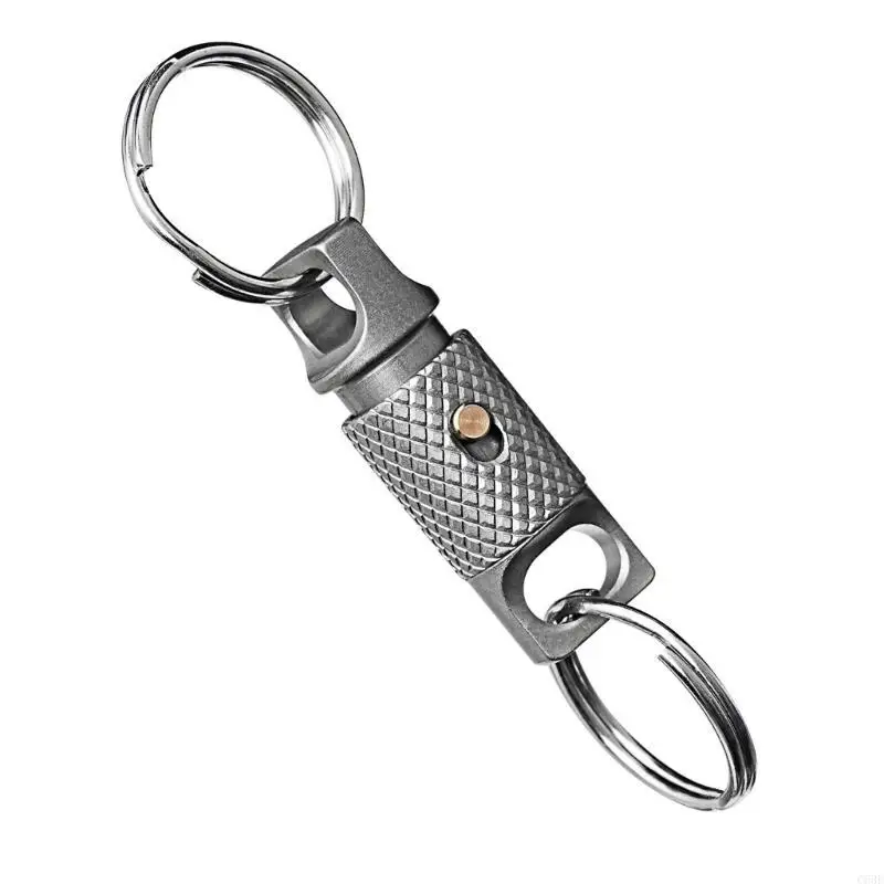 

Small Keyring Accessories Titaniums Alloy Waist Buckles Outdoor Tool