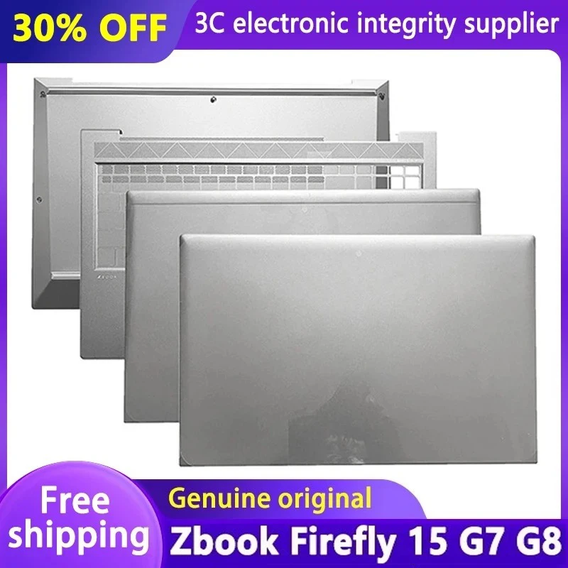 

NEW Laptop Case for Zbook Firefly 15 G7 G8 LCD Back Cover Palmrest Bottom Base Case Topcase Rear Lid Upper Housing M05511-001