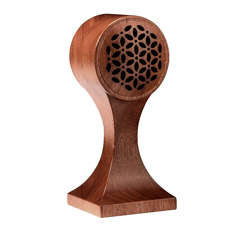 Retro Natural Wooden Wireless Speaker Bluetooth 5.0 Mini Portable Hi-Fi Sound Support