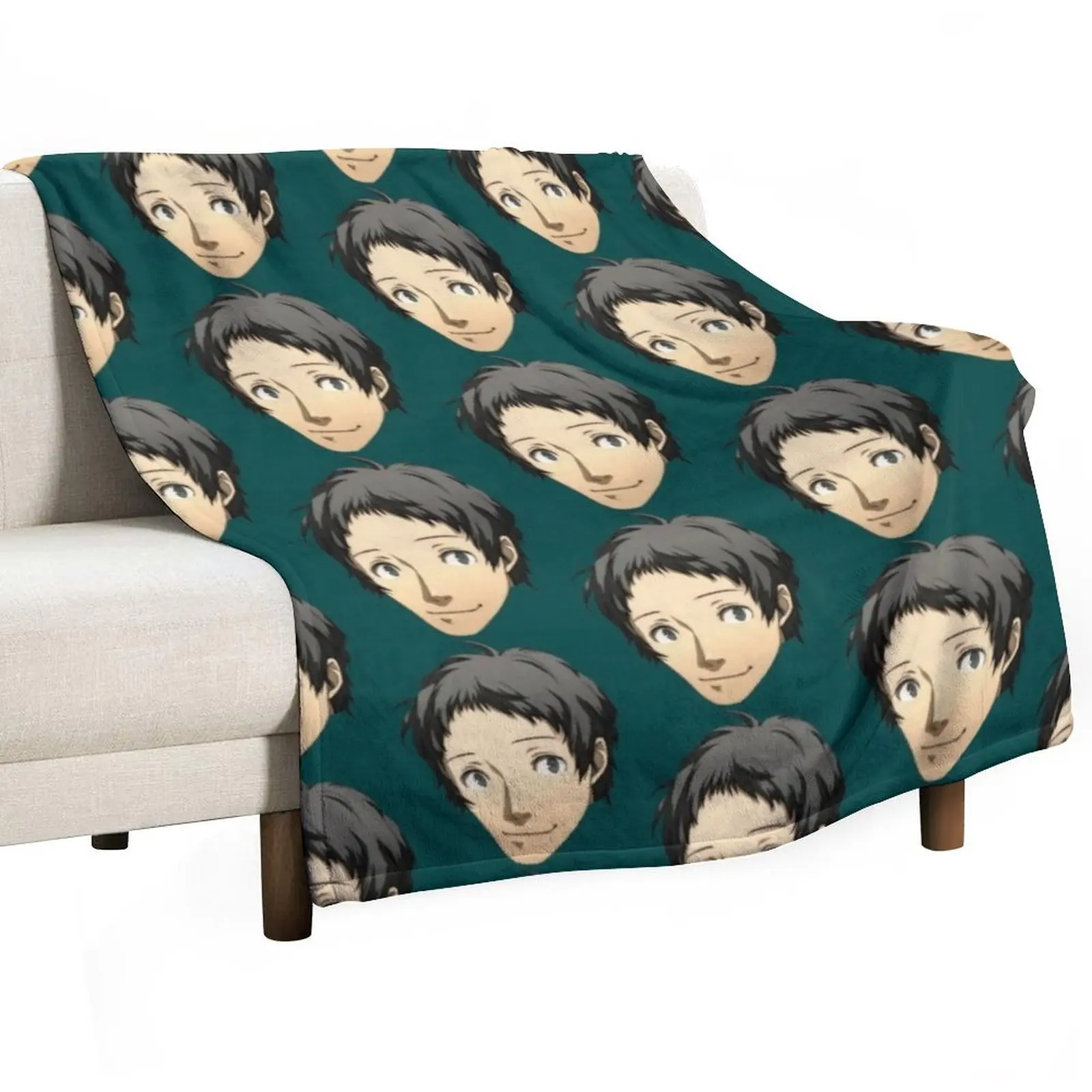 Adachi Tohru Throw Blanket Shaggy Kid'S christmas decoration Flannel Giant Sofa valentine gift ideas Blankets