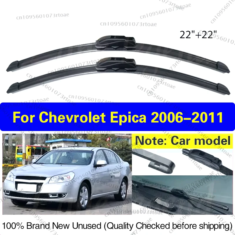

Car Wiper For Chevrolet Epica 2006-2011 Front Wiper Blades Soft Rubber Windscreen Wipers Auto Windshield 22"+22" Car Accessories