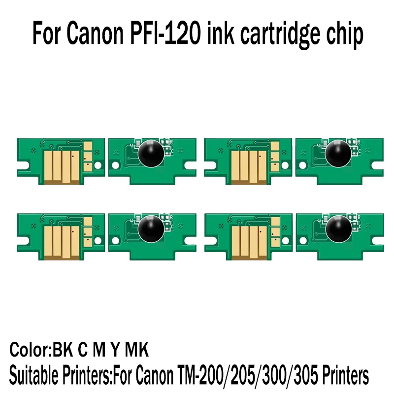 

For Canon PFI 120 PFI-120 pfi120 Cartridge Chip For Canon TM200 TM205 TM300 TM305 printer