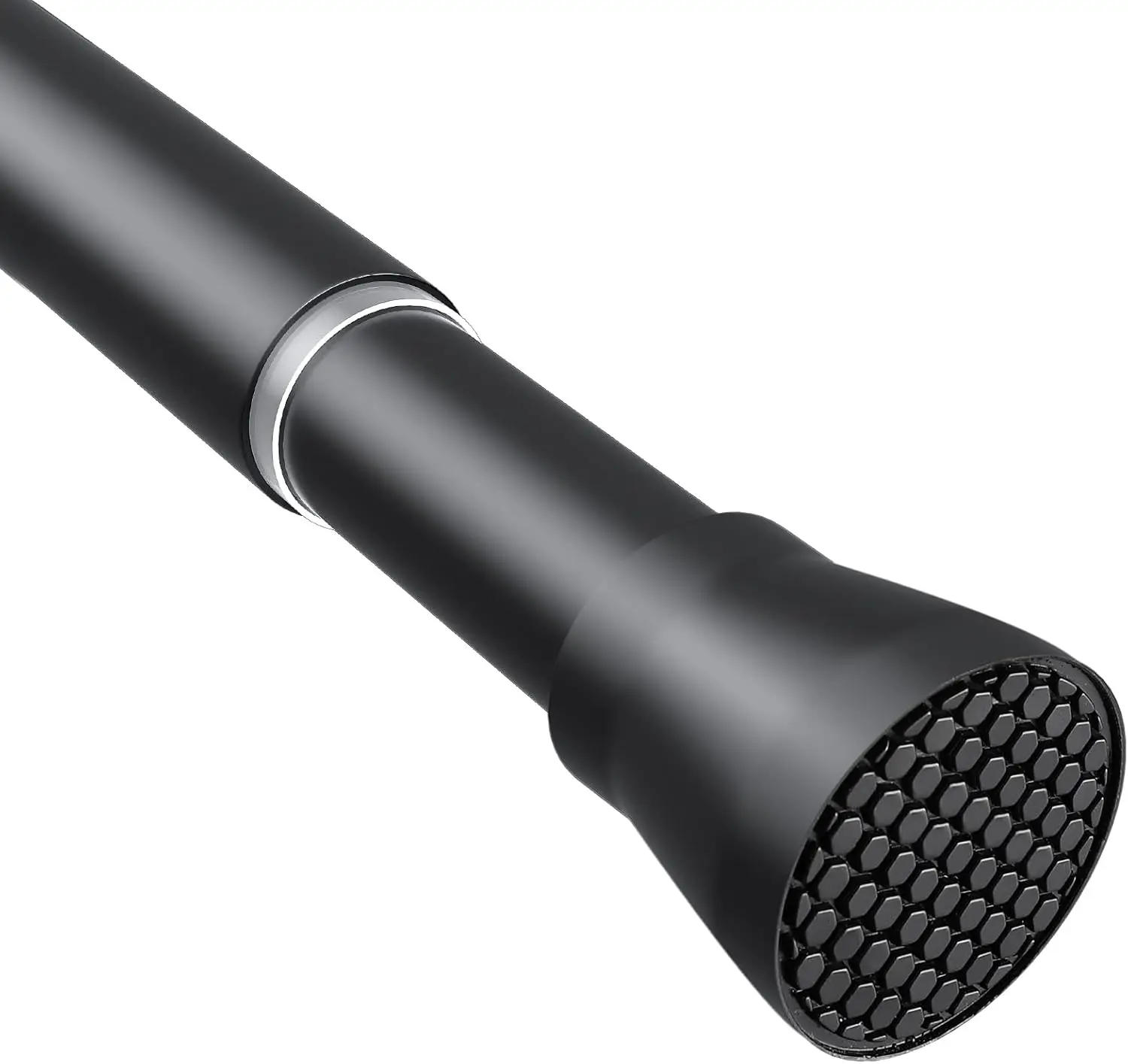 

Регулируемый пружинный карниз для штор, 28-48 дюймов, без сверления, для окон, шкафов, кухни - черный