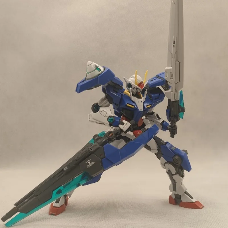 Bandai  MG 1/100 Master Grade 00 GUNDAM SEVEN SWORD G Model Kit Assembly Anime Action Figure Model Toys Gift For Children