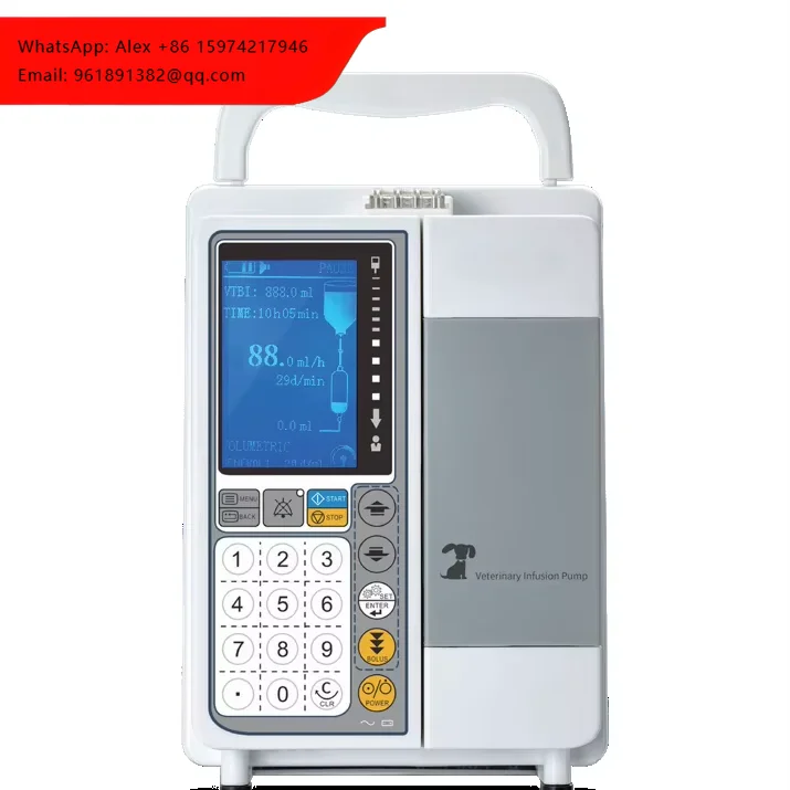 

Ветеринарный инфузионный насос HF-710C для животных, медицинский, для больших животных, для ветеринарных клиник
