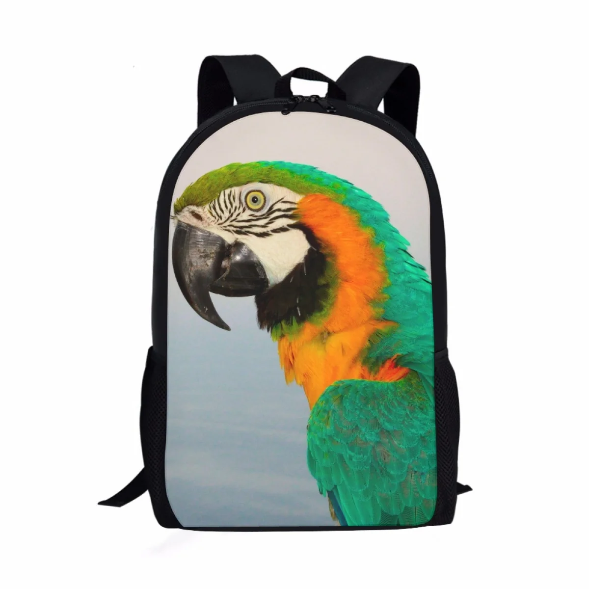 Cool Bird กระเป๋าเป้พิมพ์ลายสำหรับเด็กกระเป๋าเด็กวัยรุ่นกลางโรงเรียนนักเรียน Bookbag กระเป๋าเด็กขนาดใหญ่ Mochila Escolar