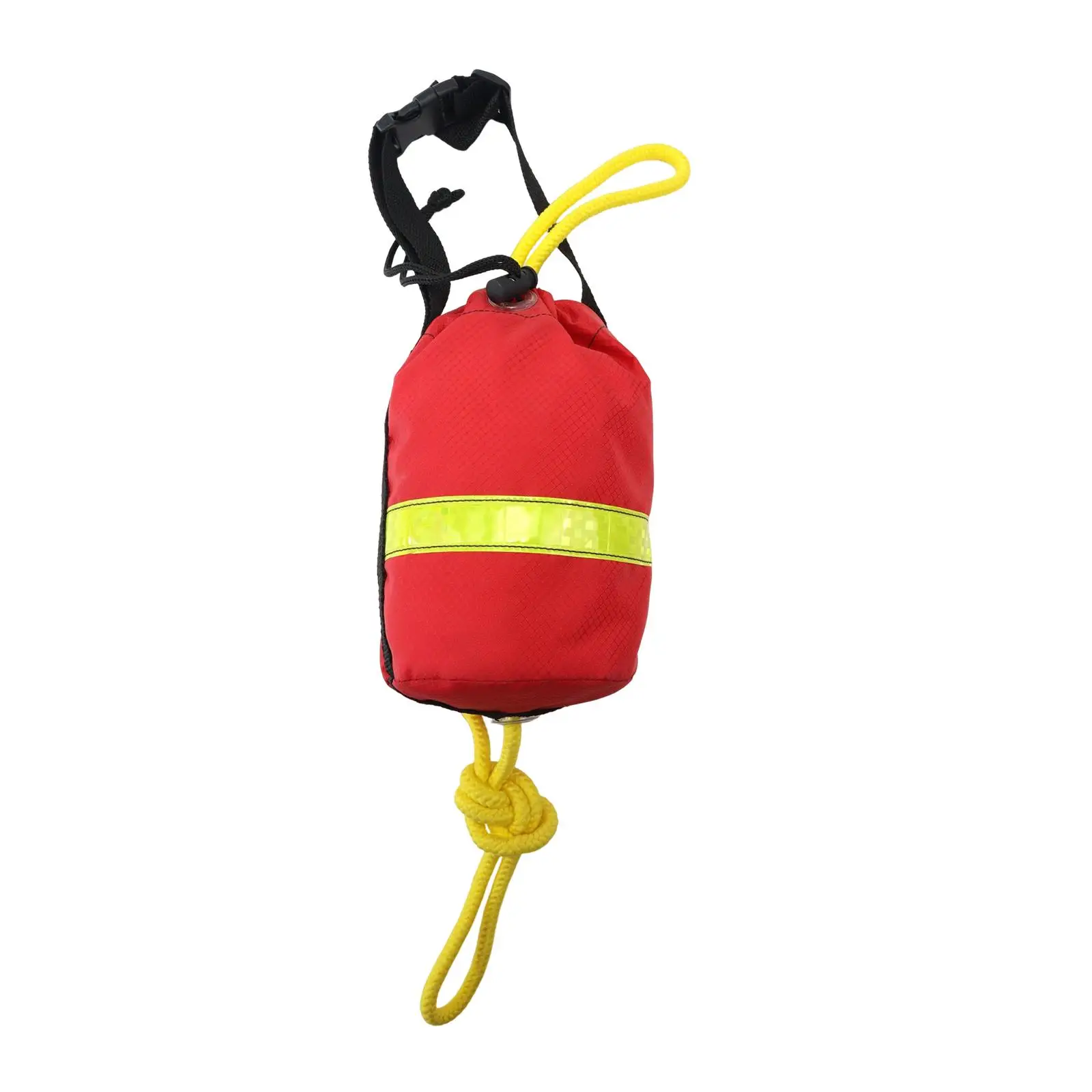 2x Rope Throw Bag Flotation Device High Visibility for Canoeing Boating Rafting