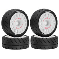 1:10 Racing Car Tires 68mm Tyre 12mm Hex for 1/10 RC On Road Car Tamiya TT01 TT02 XV01 XV02 PTG-2 HSP HPI Kyosho Upgrade Parts