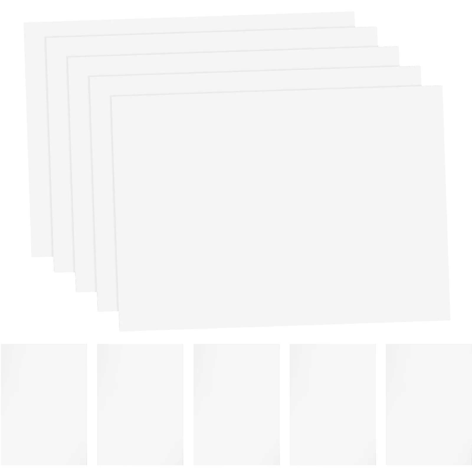

20 Sheets Gloss Copper A4 Sticker Paper For Printing Paper Stickers for Printing Blank Labels Compatible Printer