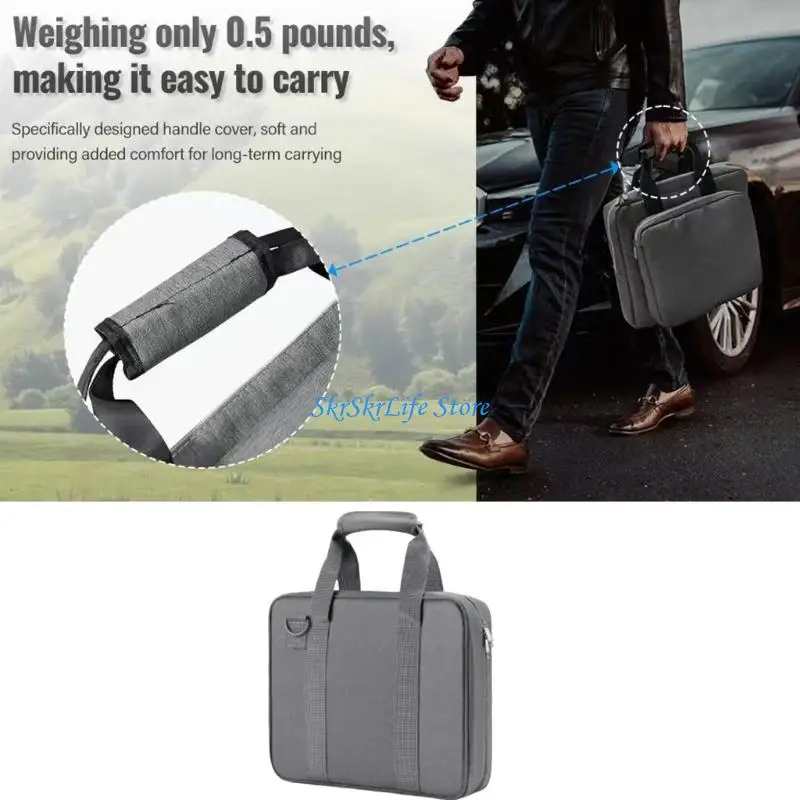 

E65E Непроницаемая маленькая сумка специально для сетевого оборудования с усиленными организационными разделителями и дорожным