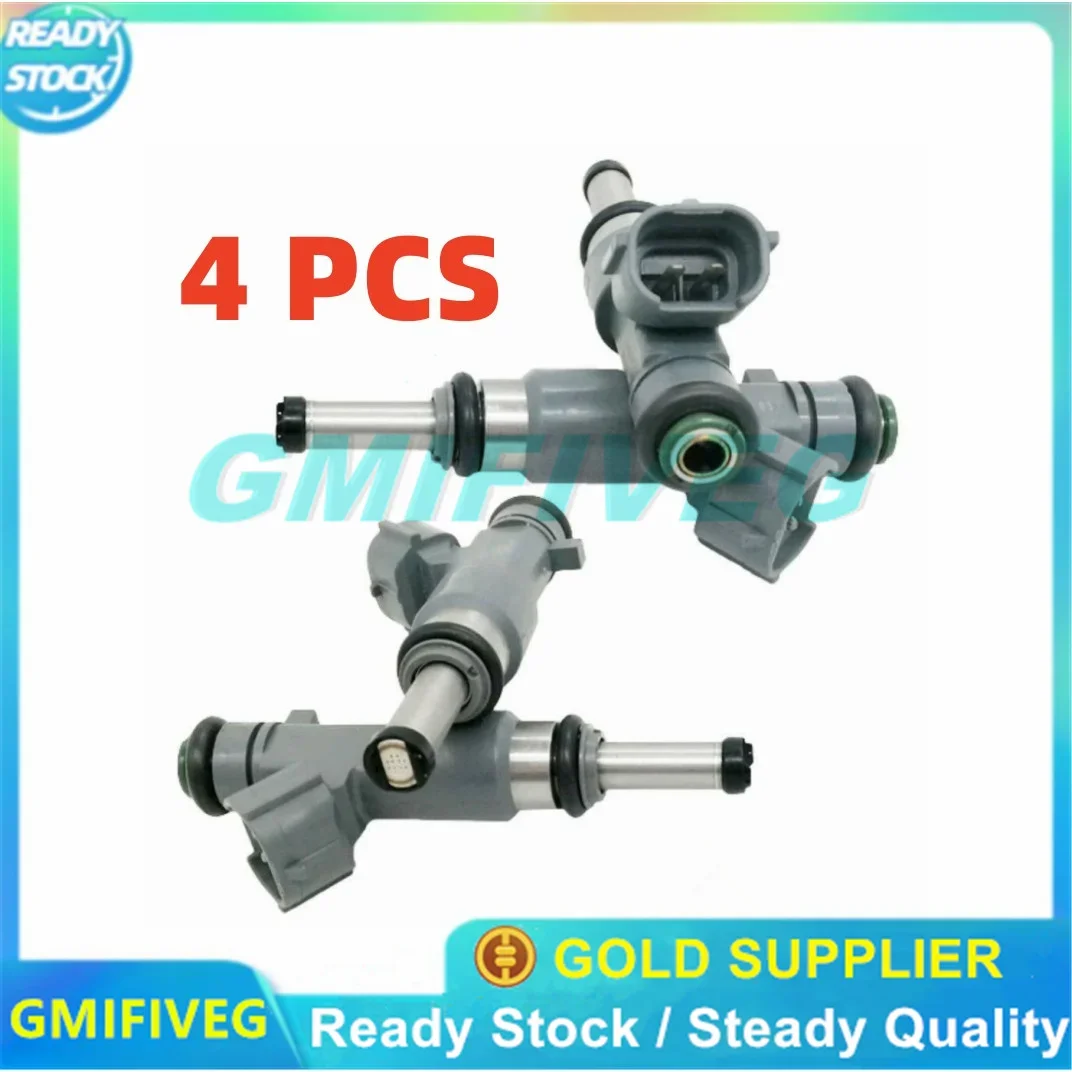 NEW 4PCS Fuel Injector 16600-EA00A for NISSAN FRONTIER 2005~2017 NP300 2016~2017 2.5L L4