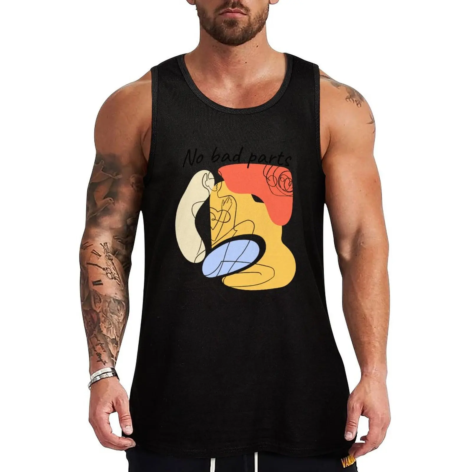 

Internal Family Systems: No Bad Parts Tank Top Gym man sexy clothes men Men's gym t-shirts