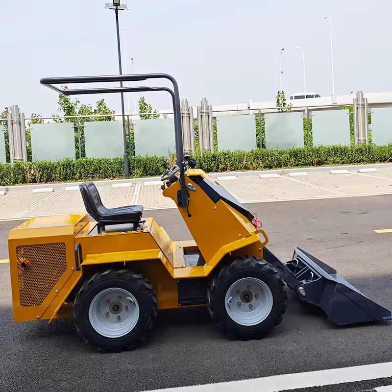 Customized China Manufacture Skid Steer Loader CE EPA Diesel Hydraulic Skid Steer Loader New Crawler Engineering Skid Steer Load - Image 4