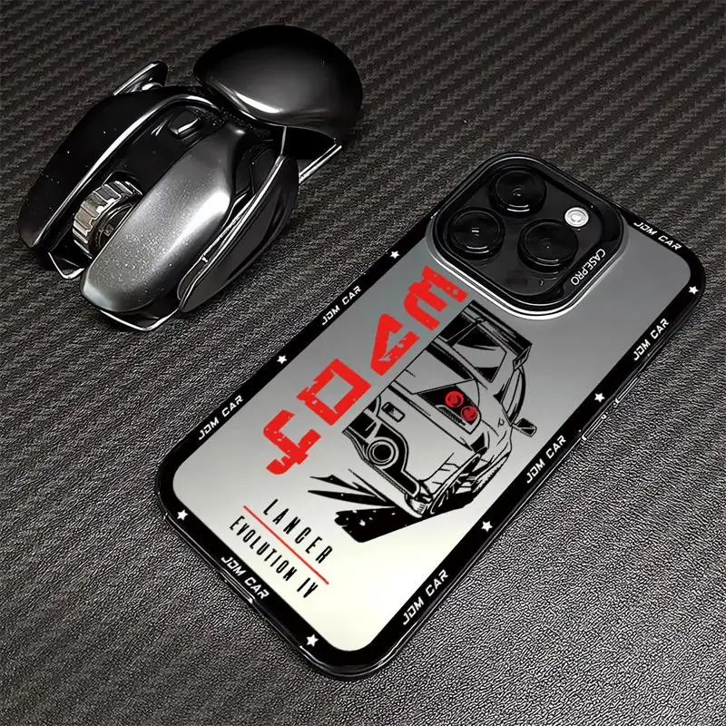 JDM Dream Car Sport Phone Case para Apple iPhone 16, 15 Pro Max, 13, 14 Plus, 12, 11 Pro plus, mate