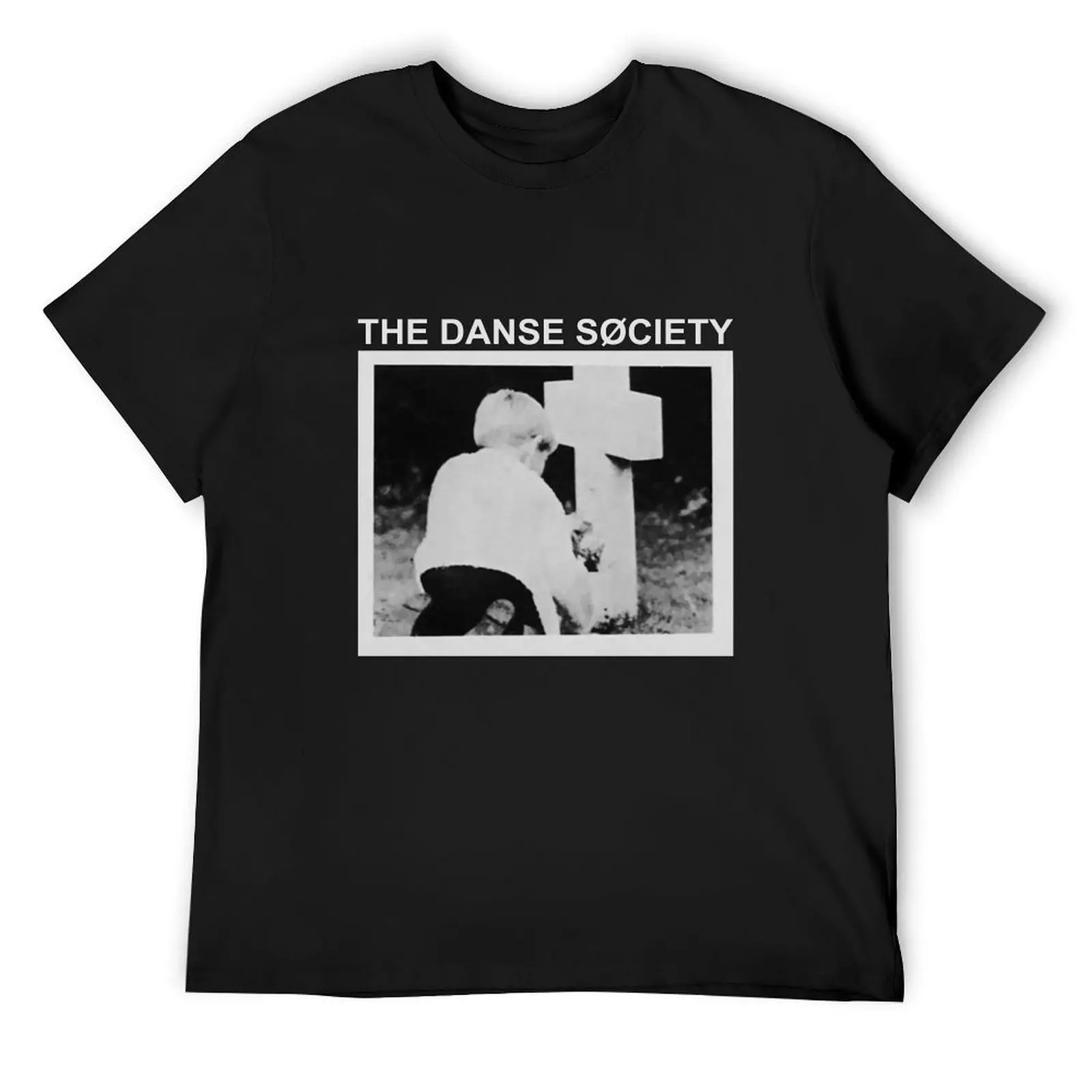 the danse society T-Shirt vintage clothes blanks for a boy plus size men clothing