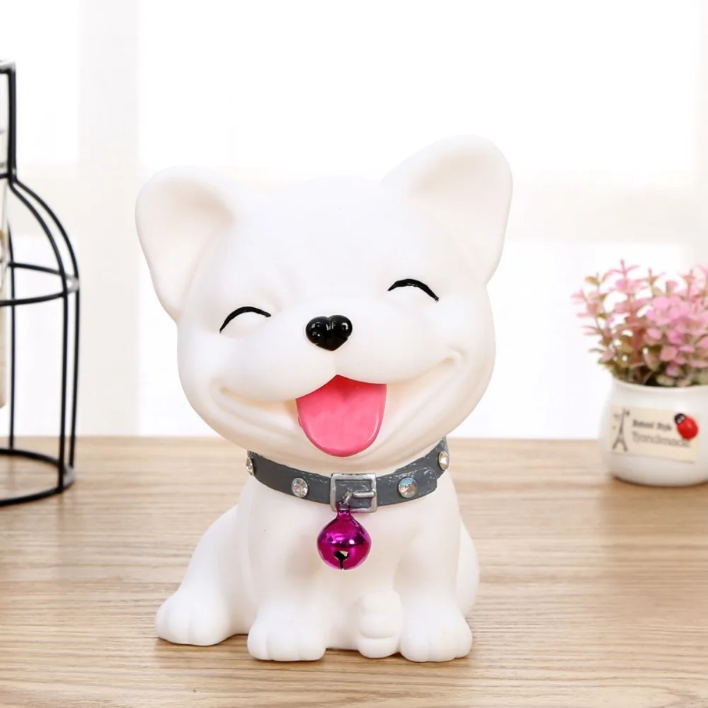 Tirelire pour chien, réservoir d'épargne, grande capacité, ornements décoratifs pour chien du zodiaque, dessin animé ouvrable, tirelire, décor cadeau