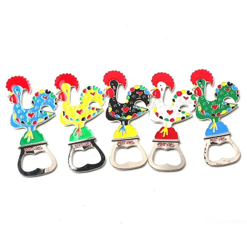

Portugal Metallic Fridge Magnets Lisbon Bottle Openner Metal Fridge Stickers Home Decor Wedding Gifts Message Board Stickers