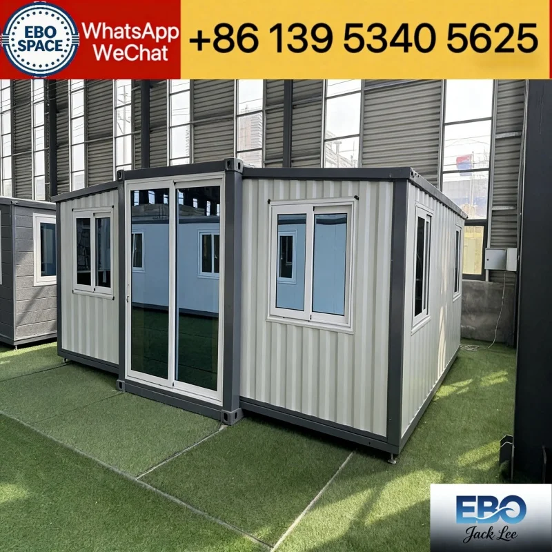 Expandable Container House Prefab Low Cost Fast Install 2-3 Bedroom for Resort Residential Use