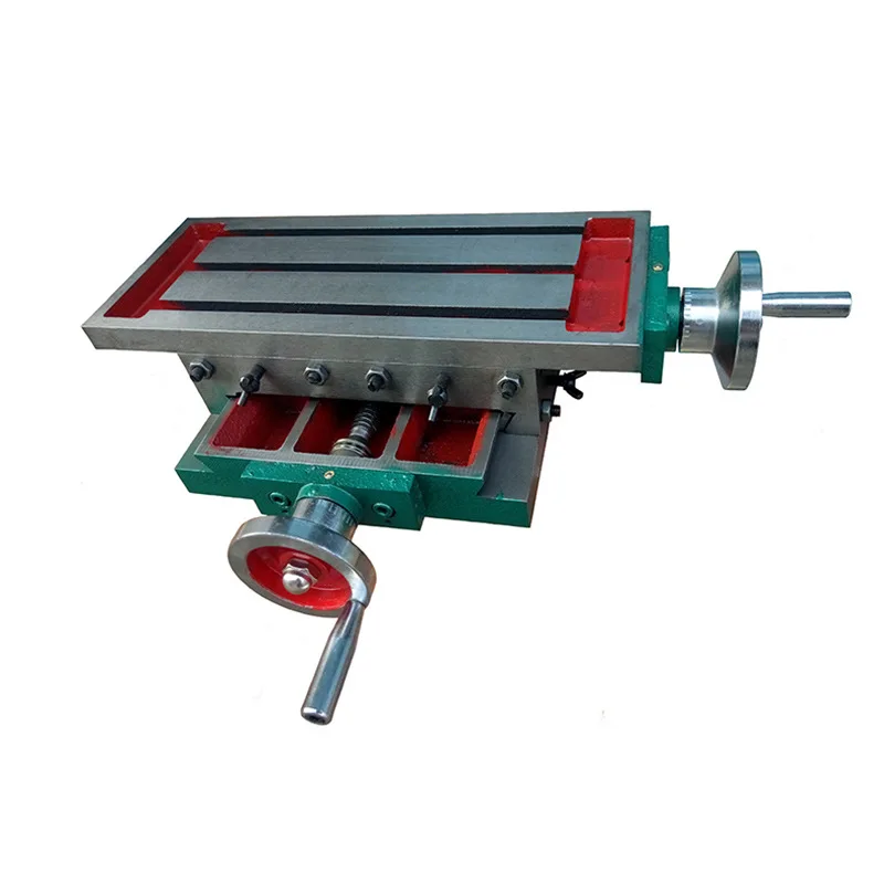 

350 * 140 cross trailer slide table drilling and milling machine tool pressure plate screw table drill accessories workbench