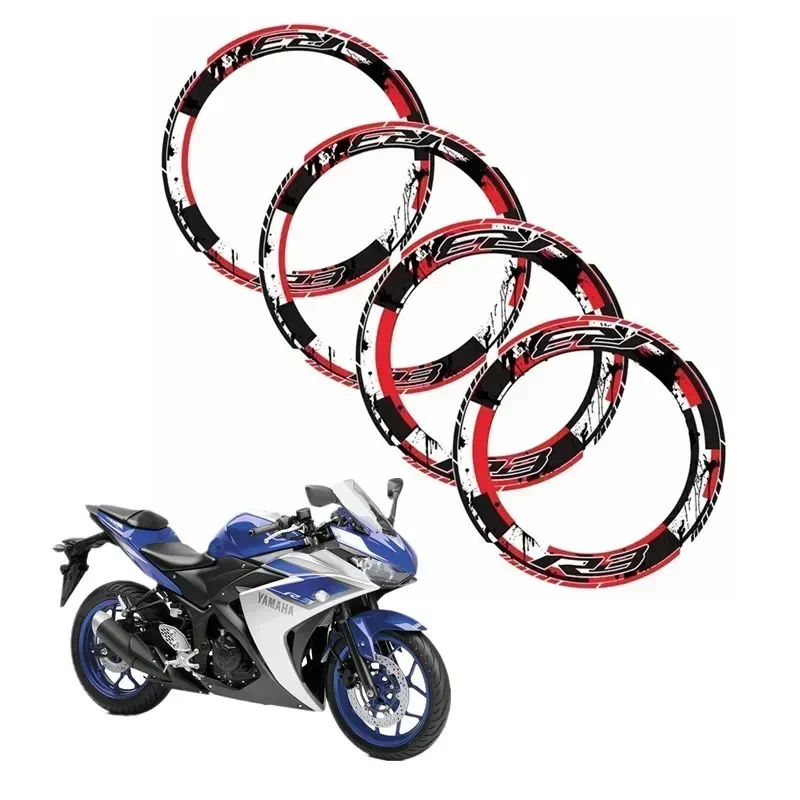

Для YAMAHA YZF R3 детали двигателя мотоцикла контурное колесо декоративная наклейка наклейка-1