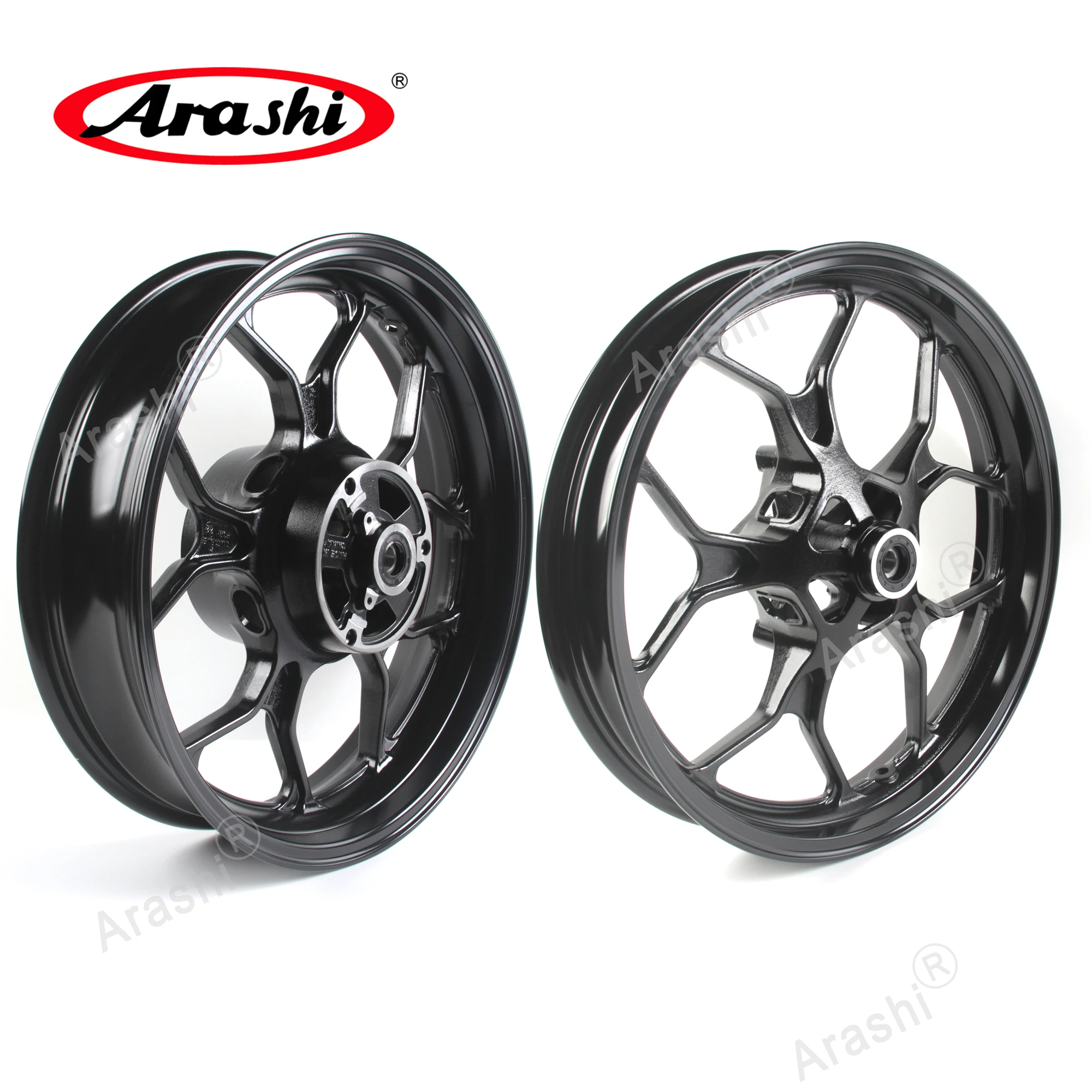 Arashi YZF R3 / R25 / ABS Motorcycle Front Rear Wheel Rim Set For YAMAHA YZF-R3 / R25 2015 2016 2017 2018 2019 2020 2021 2022