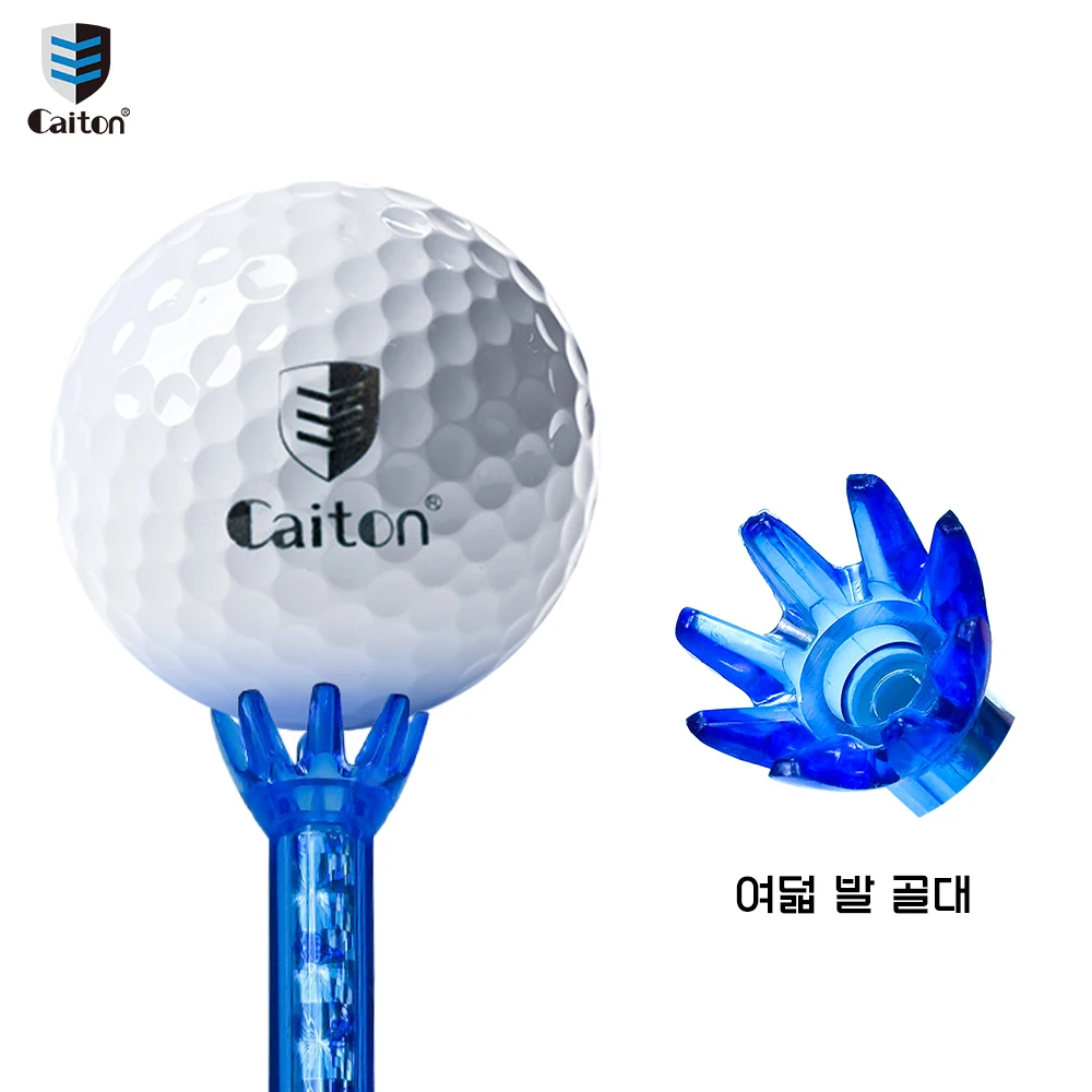 Caiton NEW Golf Tee, , 80mm/3.15in, Metal Ball Stud, Magnetic Detachable Design, Durable Non-slip&Multicolor Optional