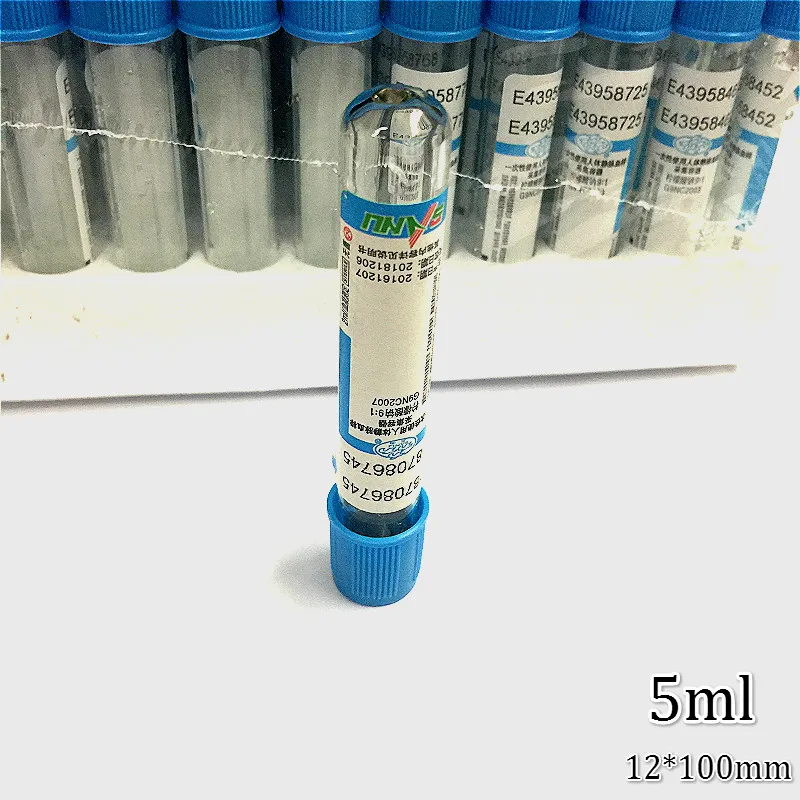 Provetta Sterile per prelievo di sangue sottovuoto da 10 ml con additivi per citrato di sodio contenitore per prelievo di campioni di sangue 1:9 100