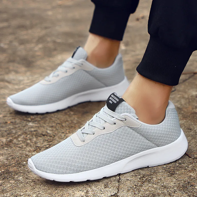

Summer Men'S Sport Sneakers Casual Shoes Breathable Lightweight Mesh Tennis Running Shoes For Men Walking Sneakers