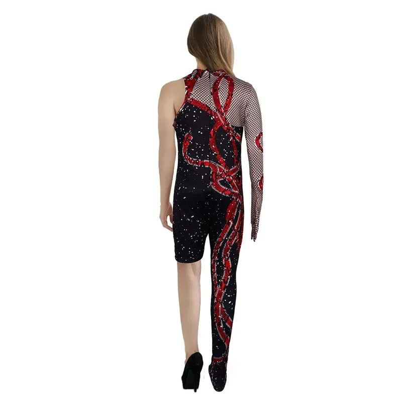 CyAnime Singer Singing Cosplay Costume Taylor Cosplay Suit Swift Dance Jumpsuit Zentai Romper Halloween Party Bodysuit Suit