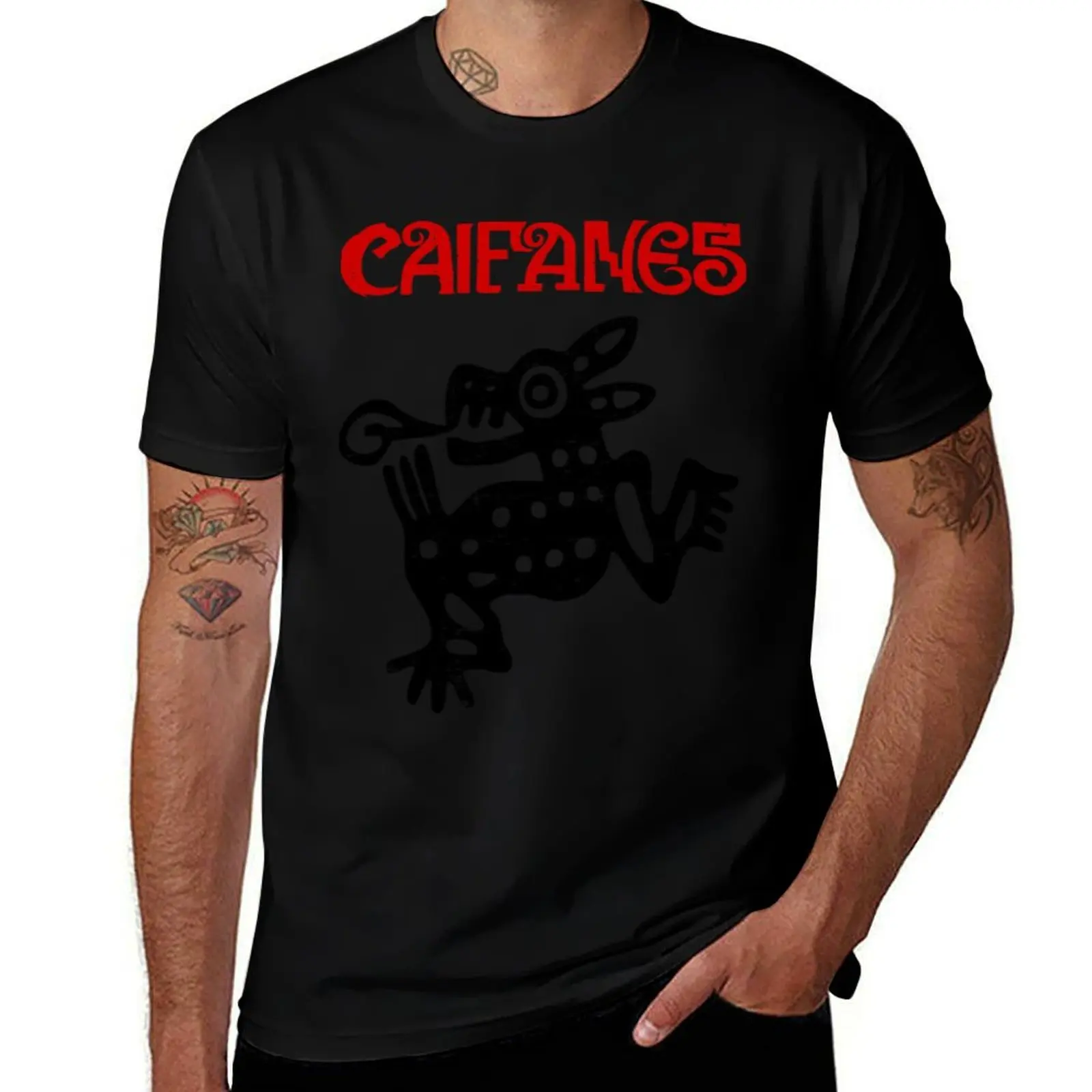 

Caifanes - Rock Mexicano - Jaguares T-Shirt Quick Dry Training Short Sleeve Tee