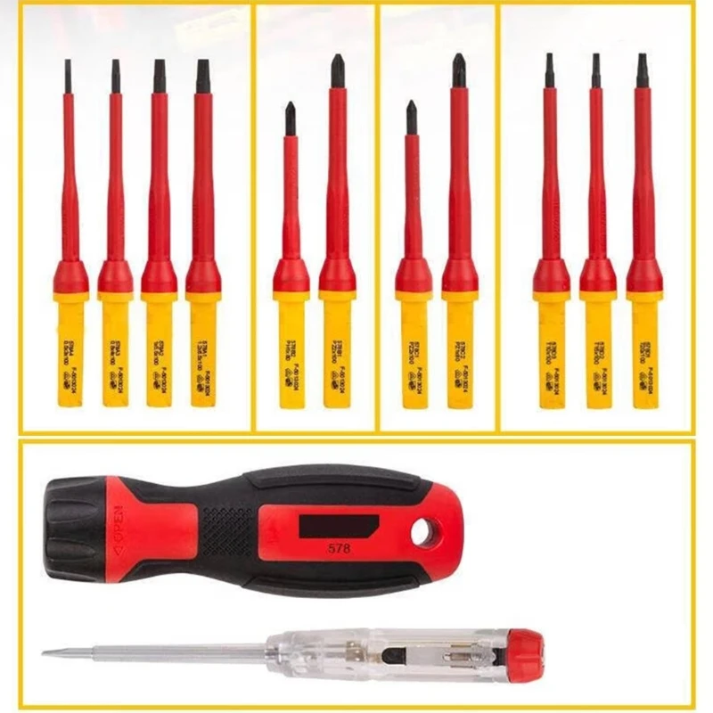 

Professional Electrical Screwdriver Maintenance with AntiFatigue Handle 87HA