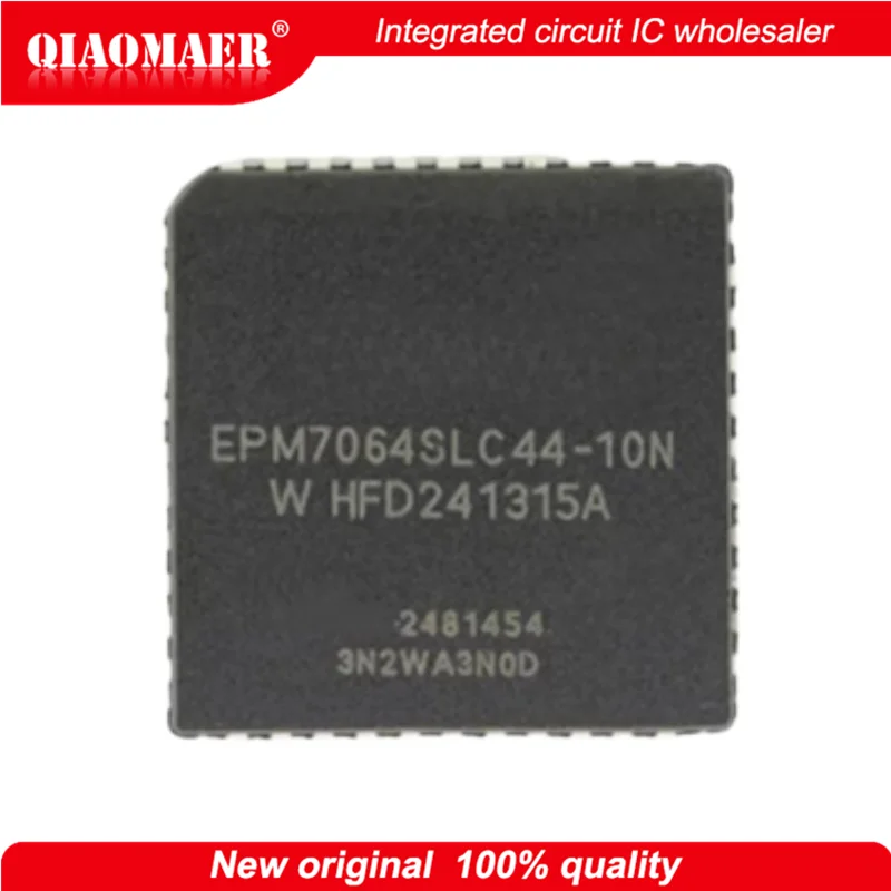 5PCS/LOT EPM7064SLC44-10N EPM7064SLC44 EPM7064SLC EPM7064 PLCC44