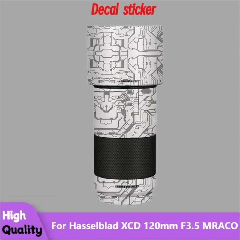 

For Hasselblad XCD 120mm F3.5 MRACO Lens Sticker Protective Skin Decal Vinyl Wrap Film Anti-Scratch Protector Coat XCD120