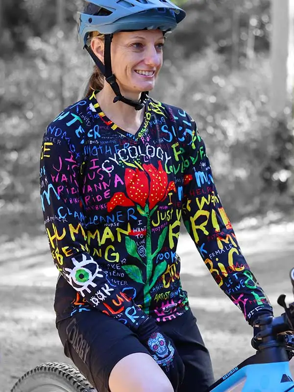 Women\'s cycling clothing mountain bike downhill enduro quick drying offroad long sleeve cycling shirt enduro motorcycle jersey