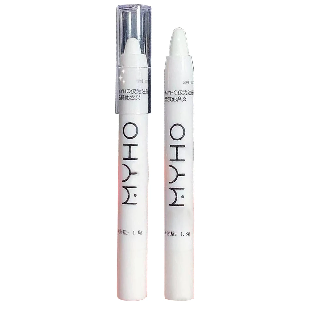 Highlighter Pen Glitter Eyeshadow Liner Pencil Long Lasting Highlighter Nail Pencil Shimmer Brightener Stick for Eye Makeup