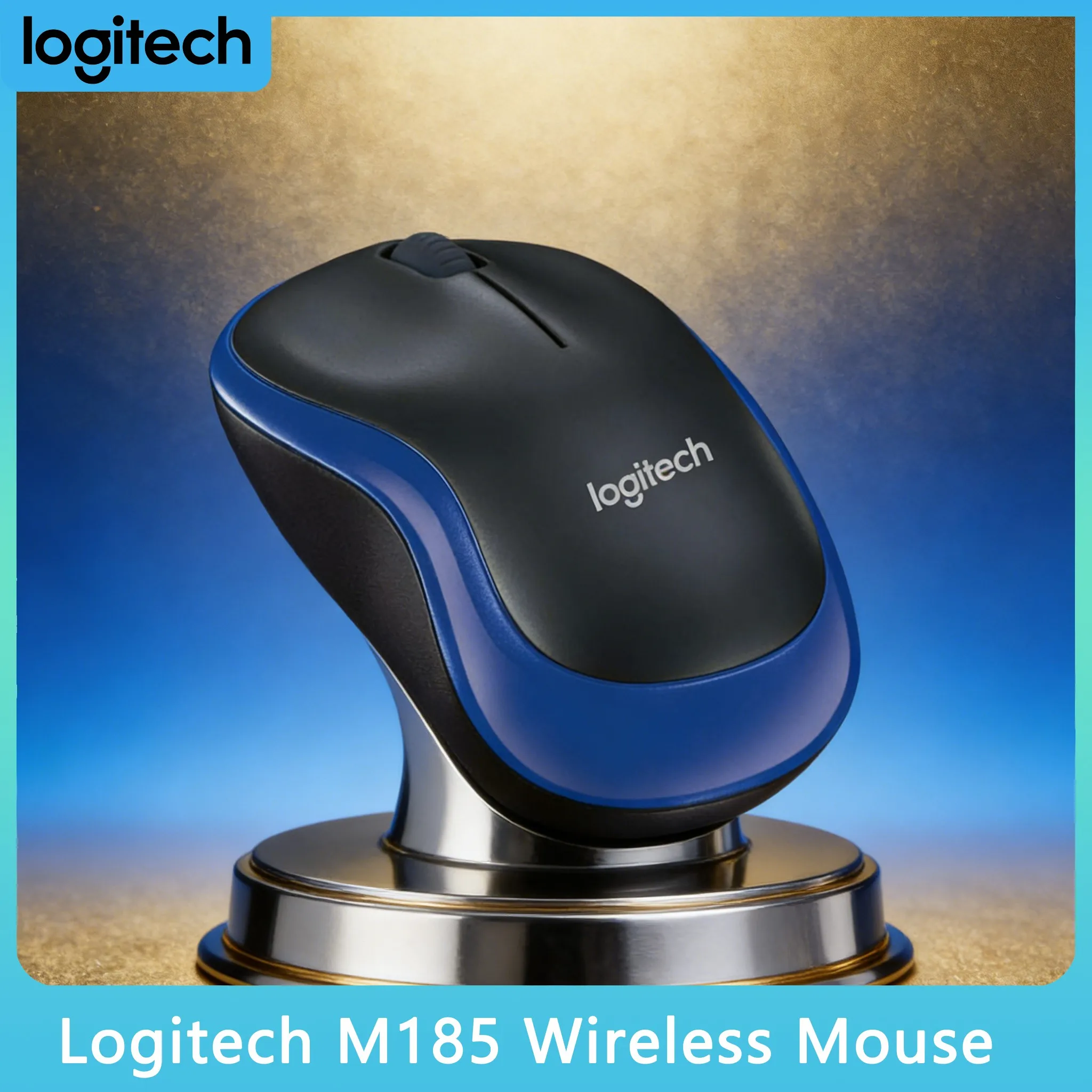 

M185 Anti-Slip Wireless Mouse Frosted Texture Wear-Resistant Left & Right Hand