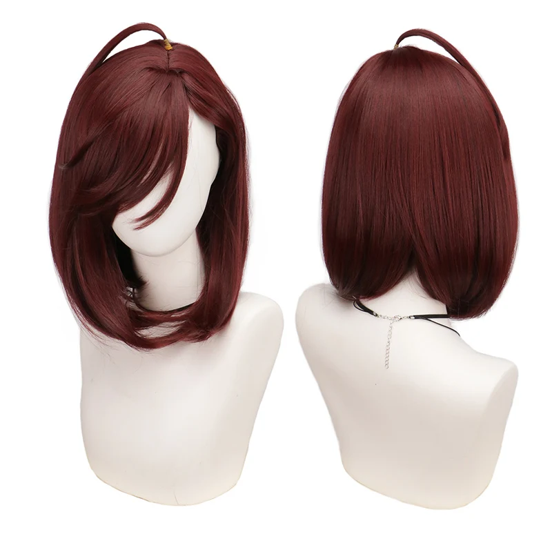 Dandadan Momo Ayase Cosplay Wig Anime Short Hair Bobo Heat Resistant Fiber Synthetic Hair Halloween Girls Women