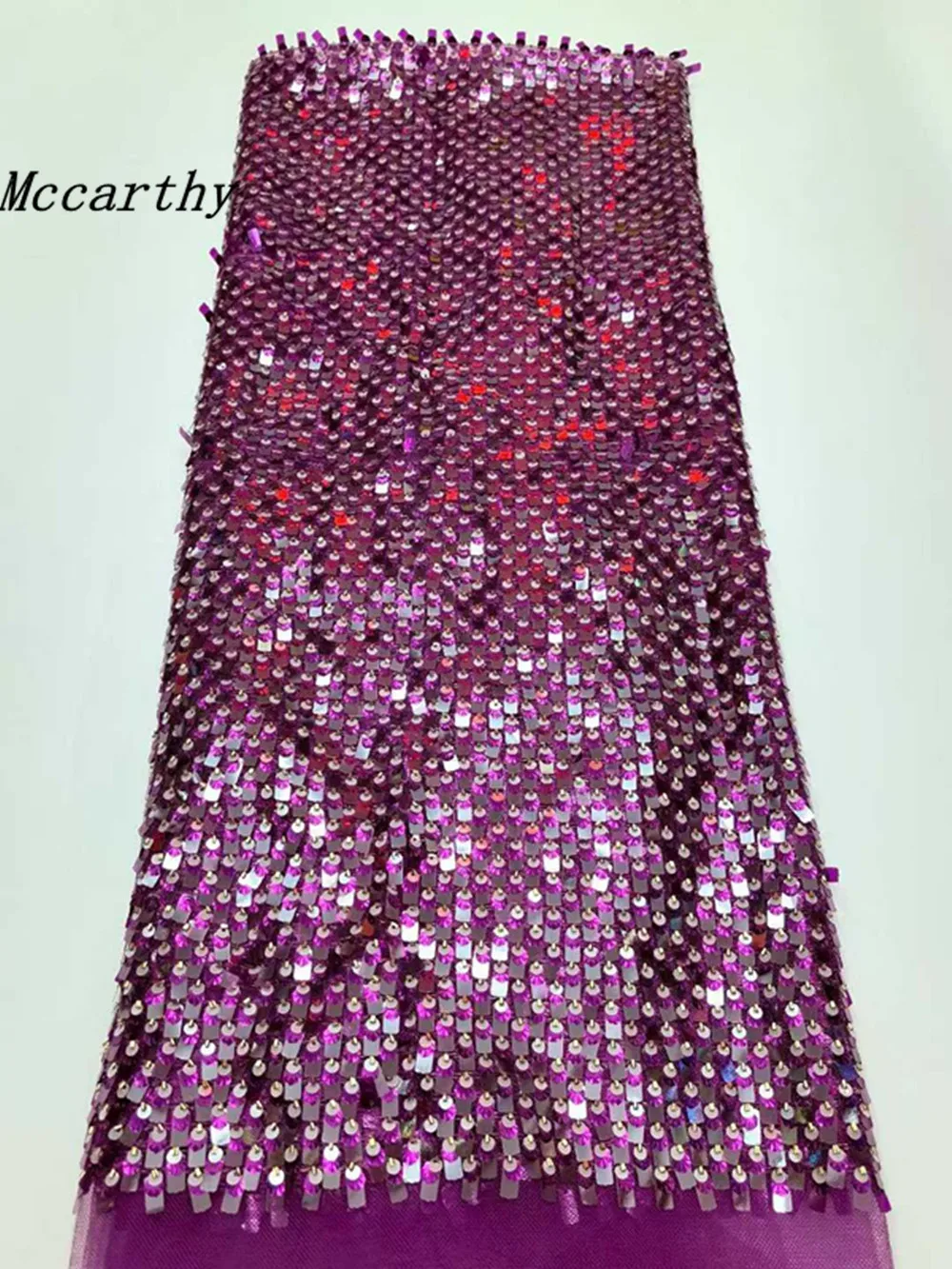 

Elegant Soft Tulle Sequin Net Lace Embroidery Fabric 5 Yard High Quality African Lace For Party Dresses Latest Delicate Design