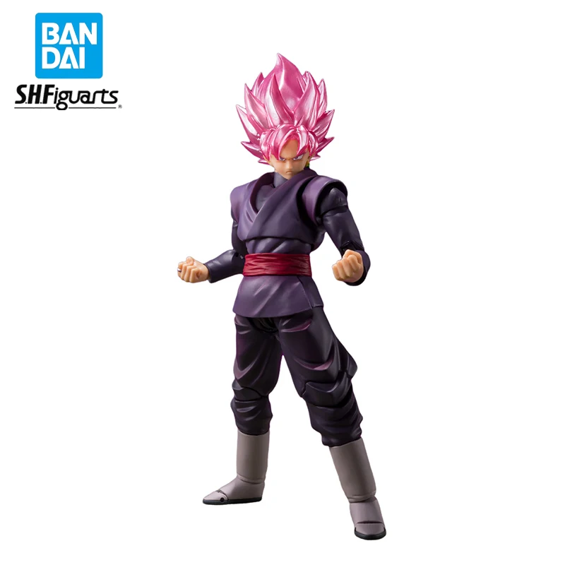 

In Stock Genuine Original S.H.Figuarts Goku Black -Super Saiyan Rose-DRAGON BALL Action Anime Figure Collectible Model Doll Gift