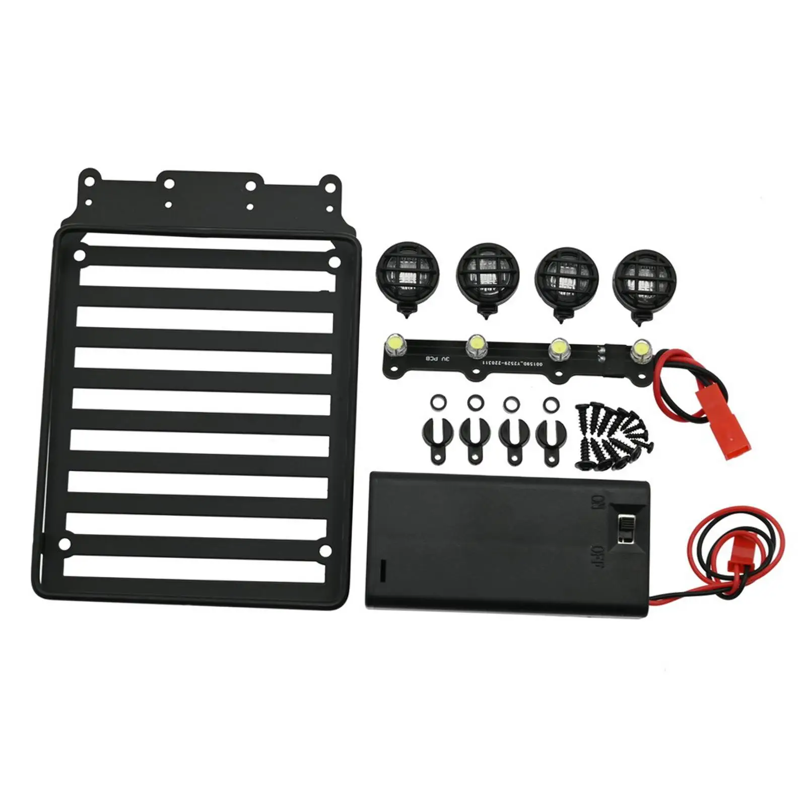 

Metal RC Roof Rack Luggage Carrier for Jimny 4x4 1/24 Scale RC Crawler Car Accessory DIY Modified Parts